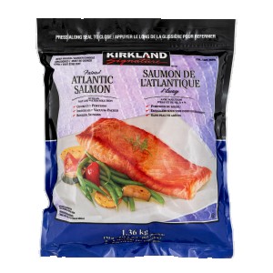 Frozen Atlantic Salmo